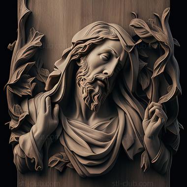 3D model st jesus (STL)